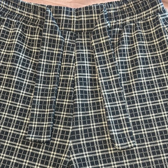 ZARA Kids Black and White Tapered Pants with Wide-Leg Design - Picture 5 of 6